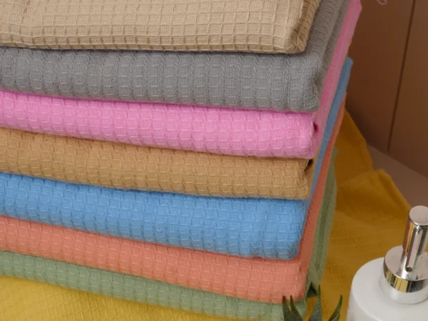 Gentle Touch Premium Bath Towel Waffel + Terry