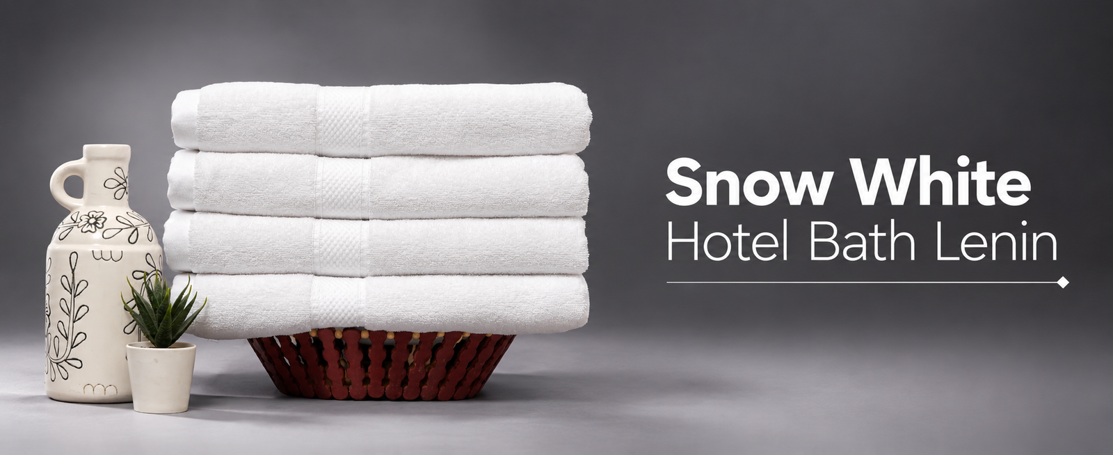 Snow White Hotel Linen Display